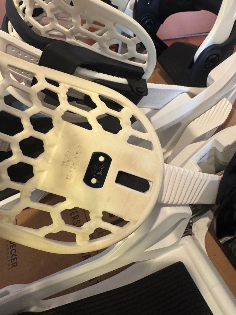 NIDECKER SUPERMATIC ビンディング Lサイズ ホワイト