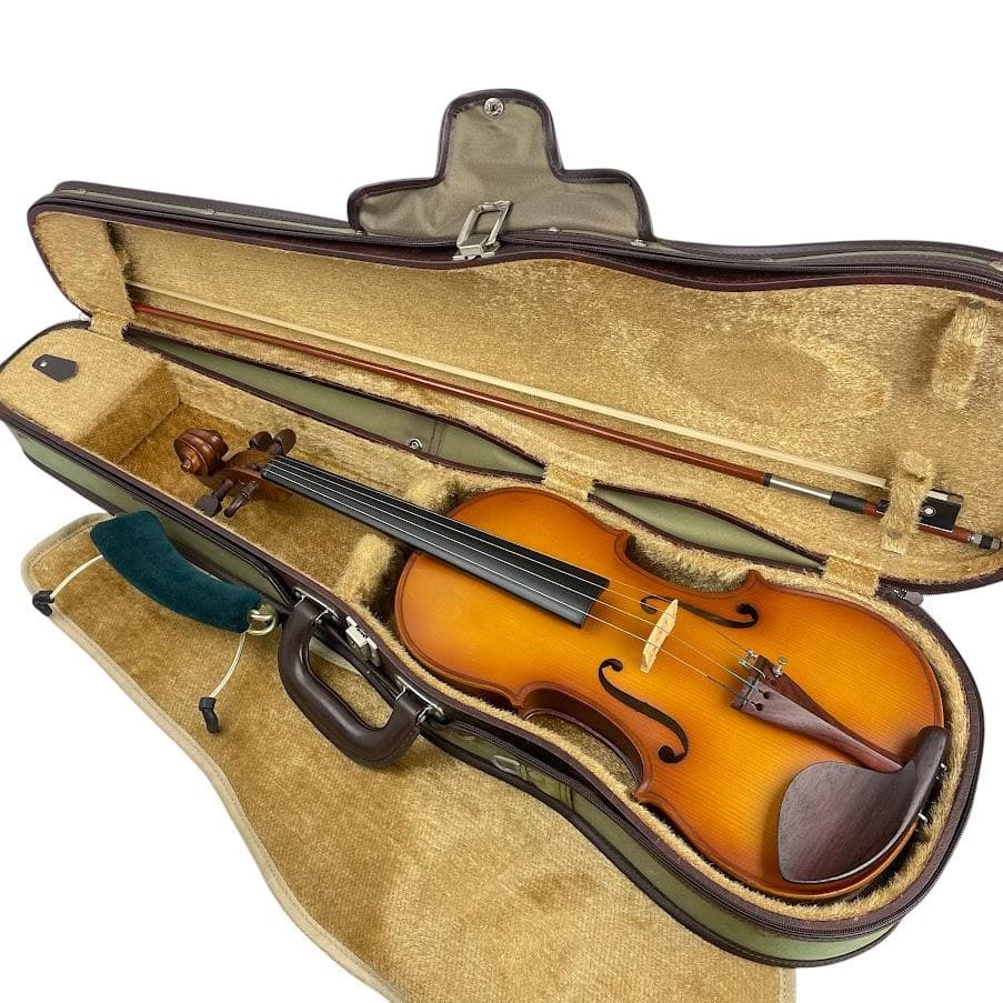極美品●Sans nom●バイオリン 4/4サイズ 極虎杢 初心者用 フルサイズ