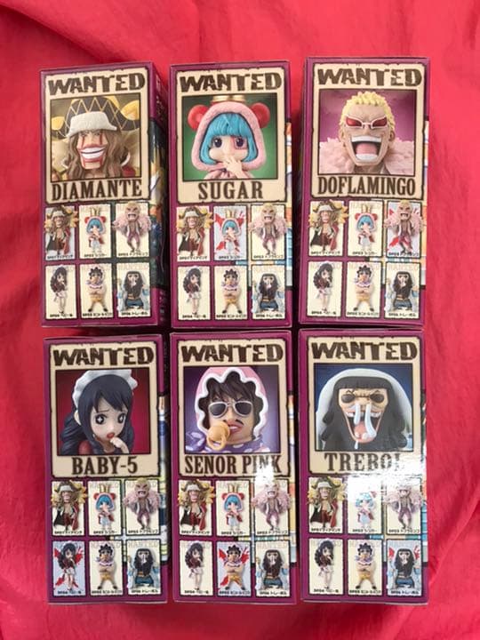 ワンピース ワールドコレクタブル　ワーコレ　ドンキホーテファミリー　6種セット