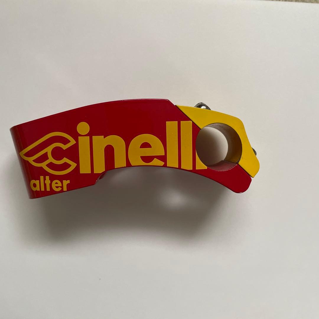 Cinelli Alter ステム 赤/黄