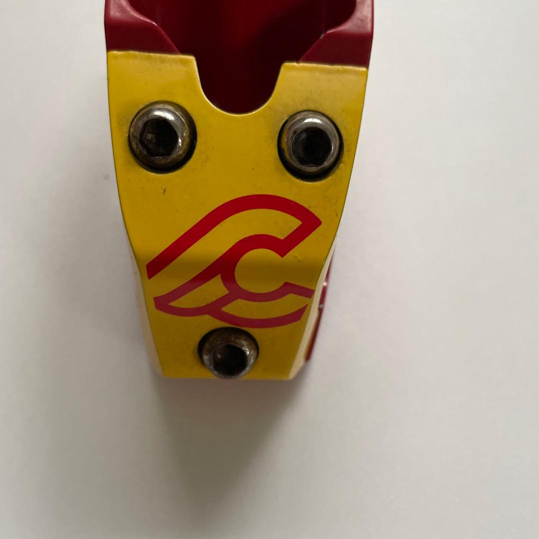 Cinelli Alter ステム 赤/黄