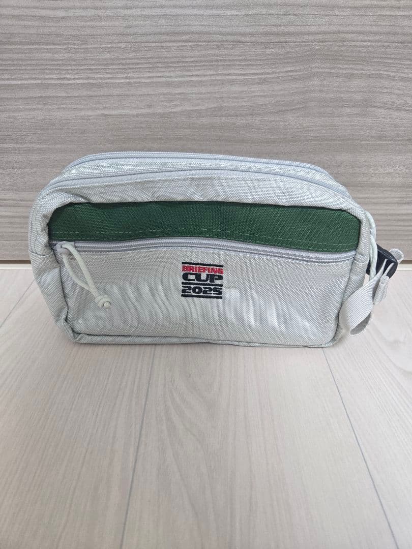 【非売品】BRIEFING CUP 2025 ダブルジッパーポーチ
