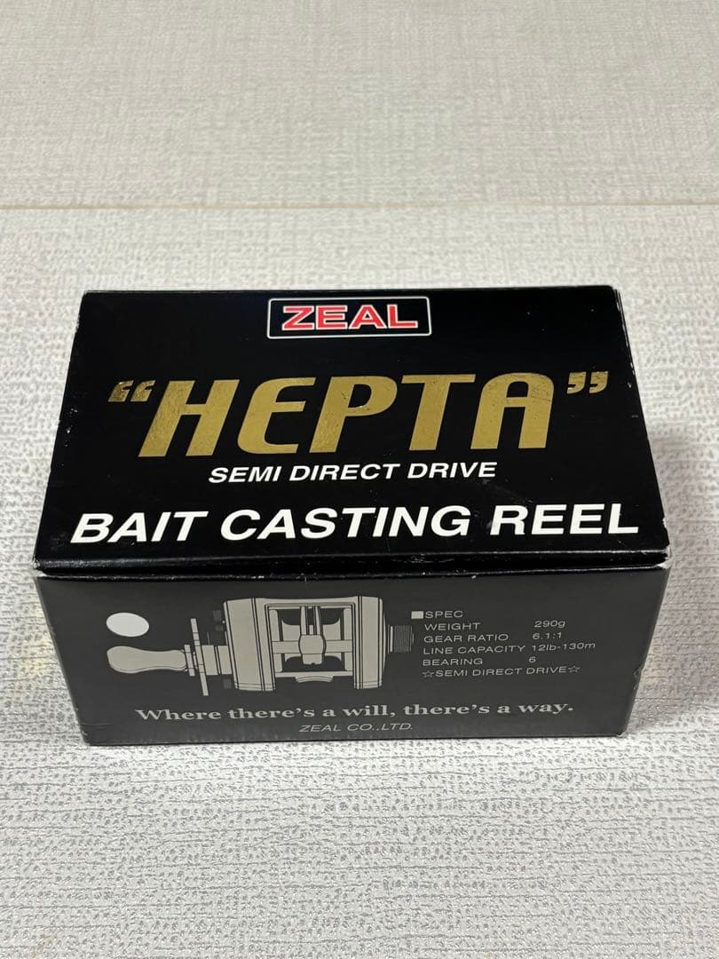 ZEAL HEPTA ズイール ヘプタ セミダイレクトリール 五十鈴 1月末まで