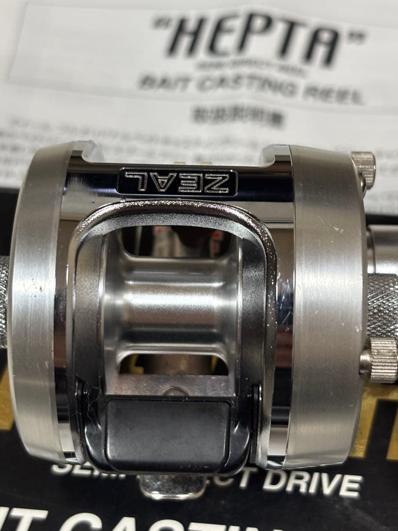 ZEAL HEPTA ズイール ヘプタ セミダイレクトリール 五十鈴 1月末まで