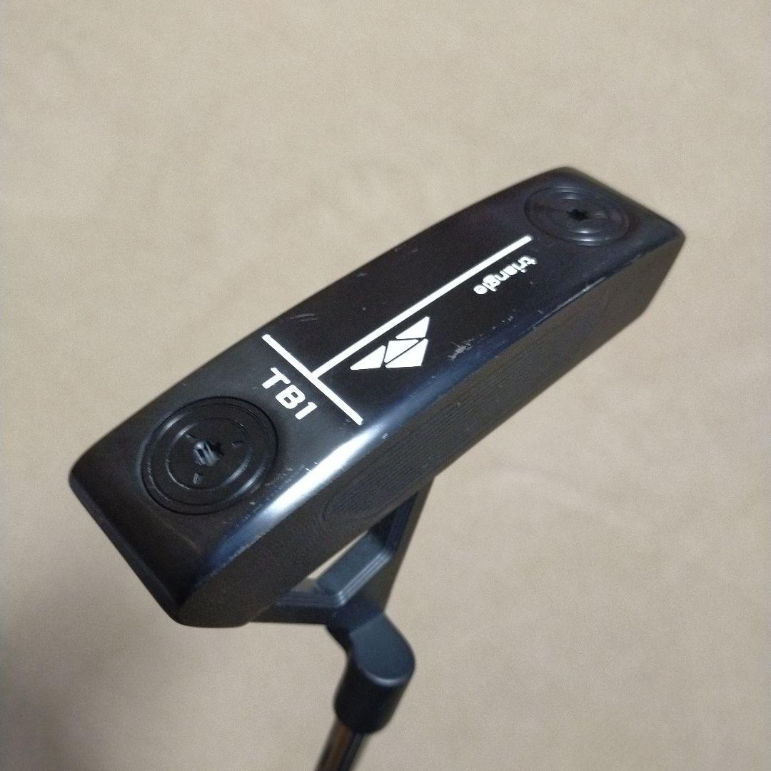 東邦ゴルフ　パター　トライアングル　triangle TB1ブラックパター