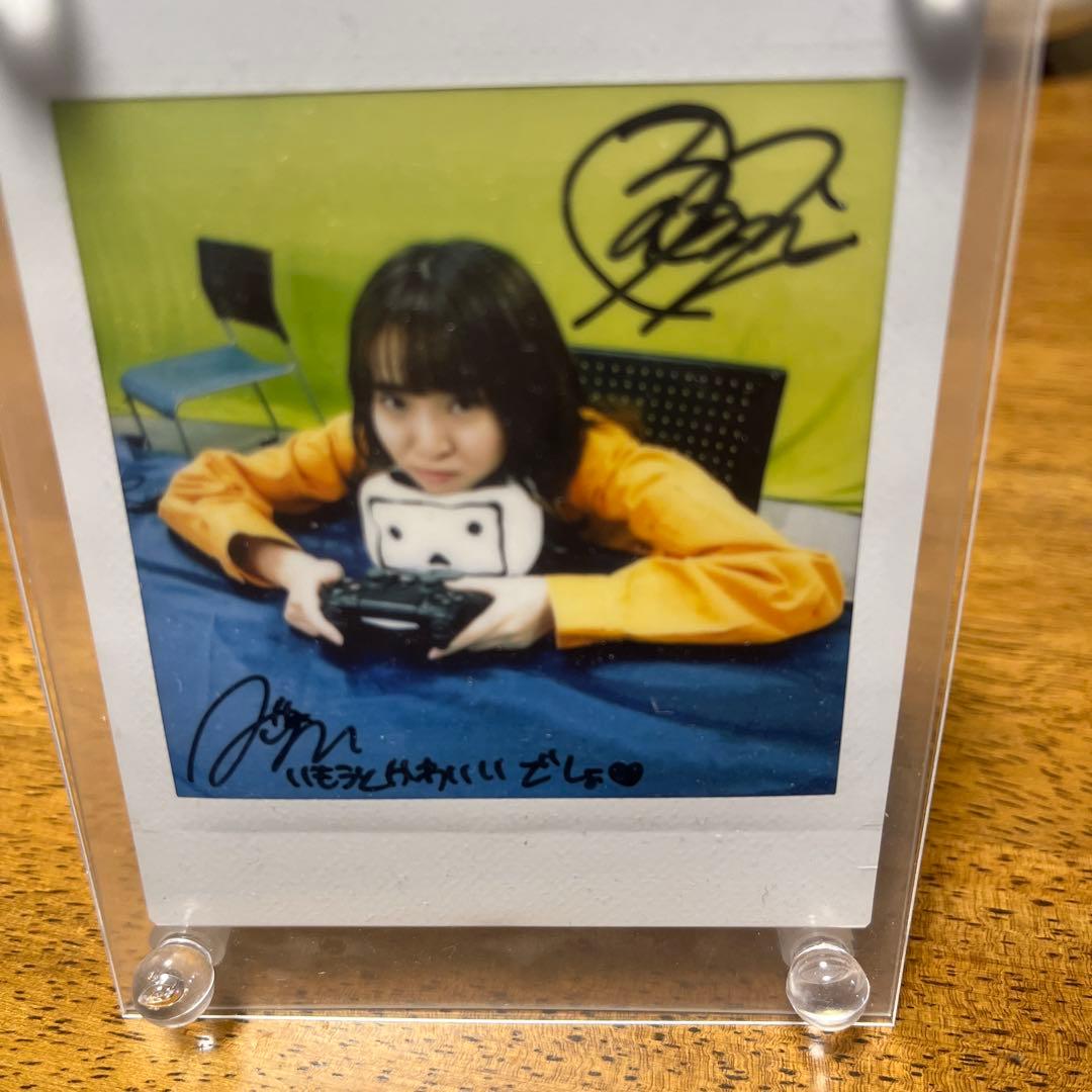 ▪️村上奈津実 ニコ生『うになるGG』コラボSPサイン入りチェキ▪️三宅麻理恵　レア
