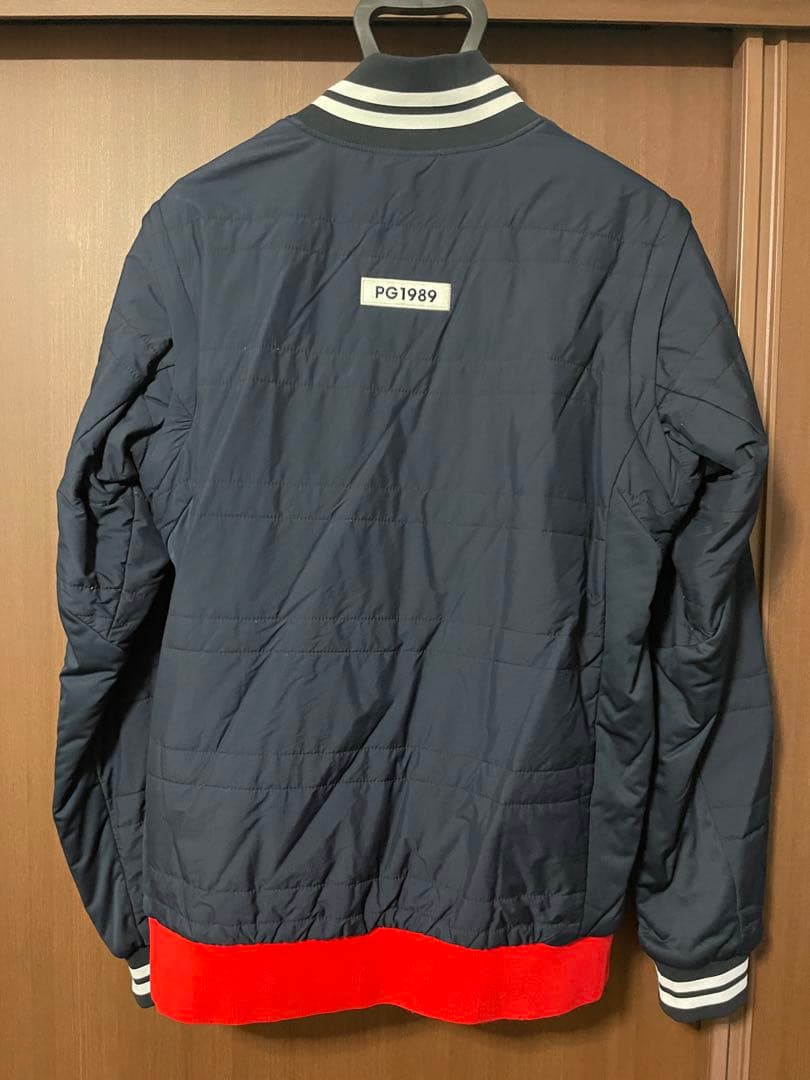 週末限定価格　PEARLY GATES ネイビー ジャケット リバーシブル　赤