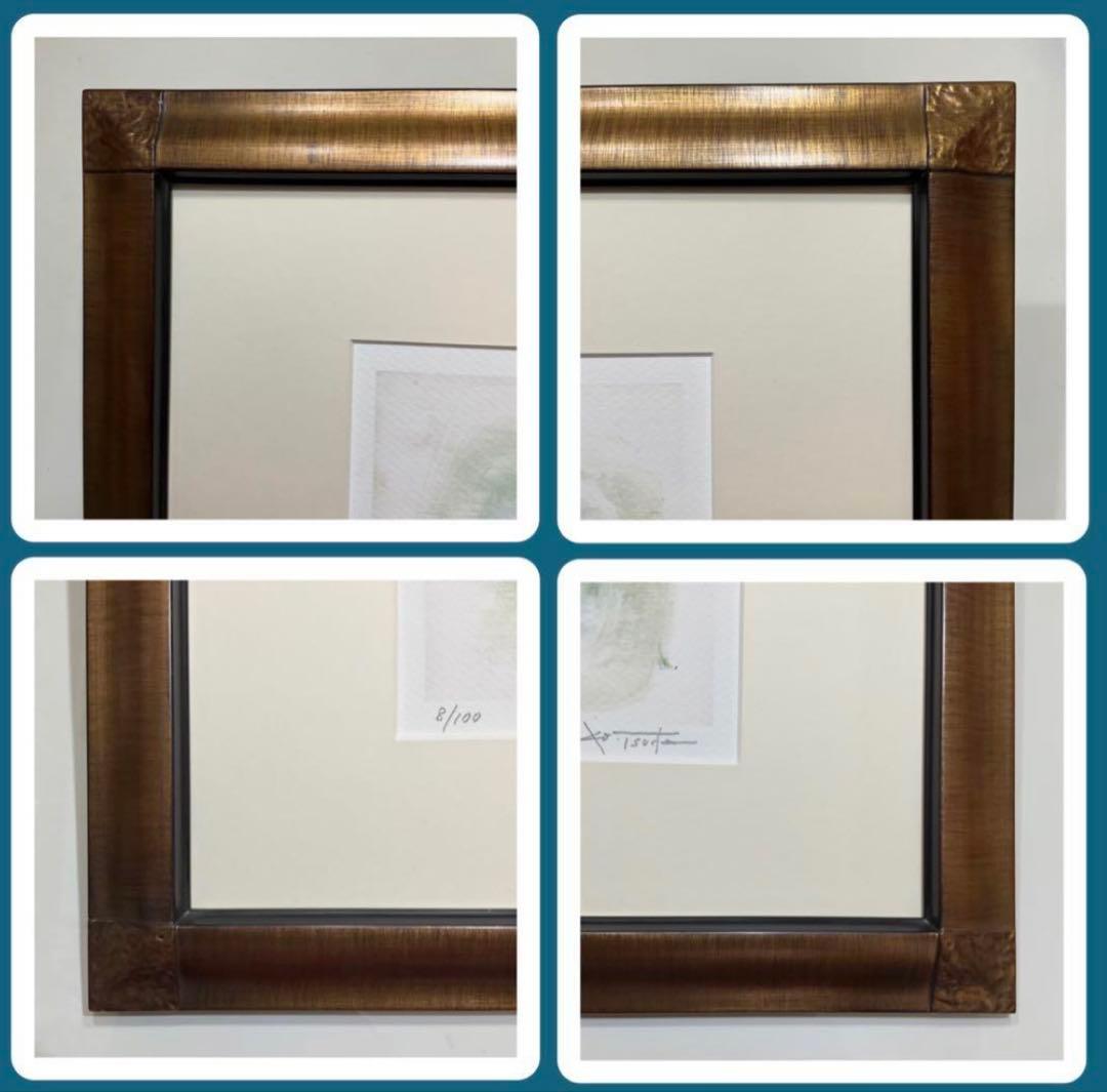 絵画・額縁・版画・津田耕・「Duets」・ピエゾグラフ・美術品・インテリア・雑貨