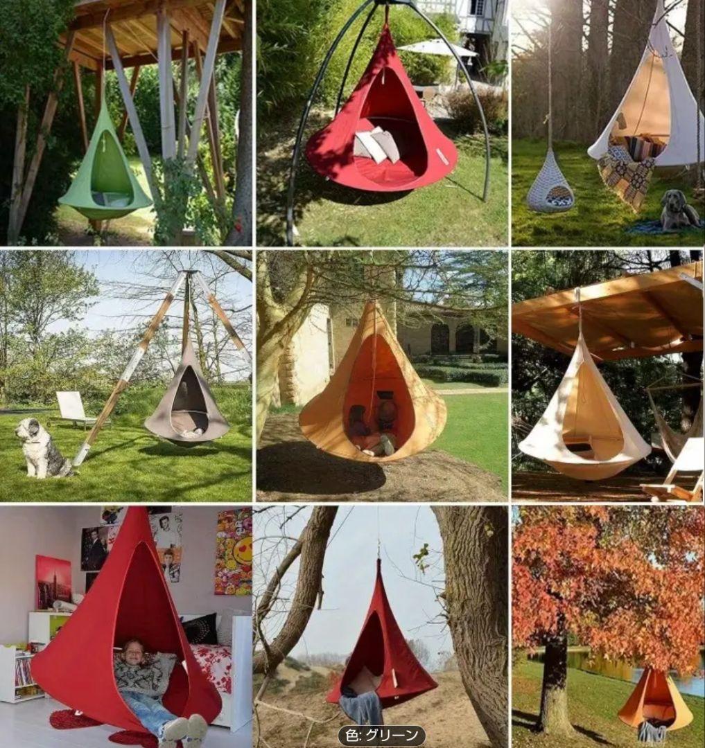 防水オックスフォード布 ハンモックテント