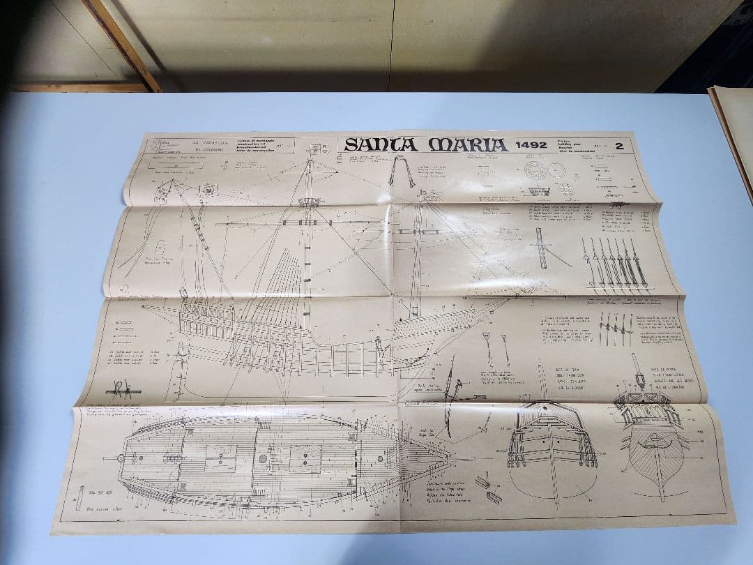 Santa Maria 組み立てキット Mantua Models