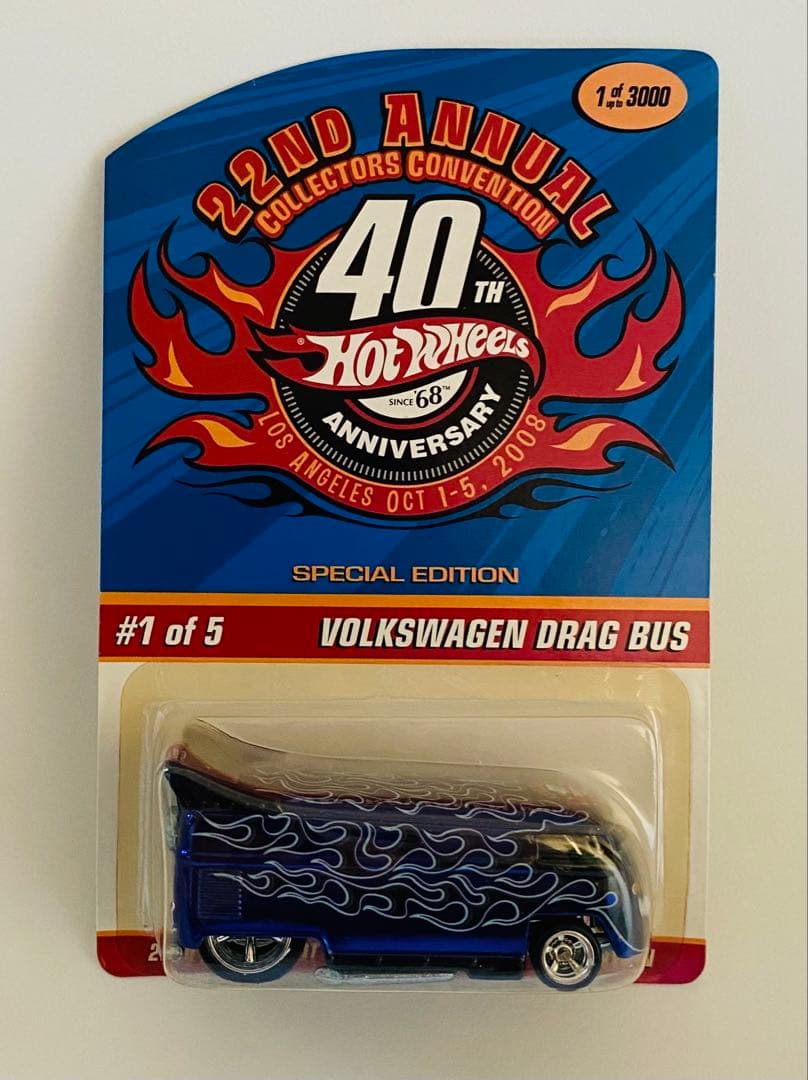 ホットウィール　フォルクスワーゲン　ドラッグバス