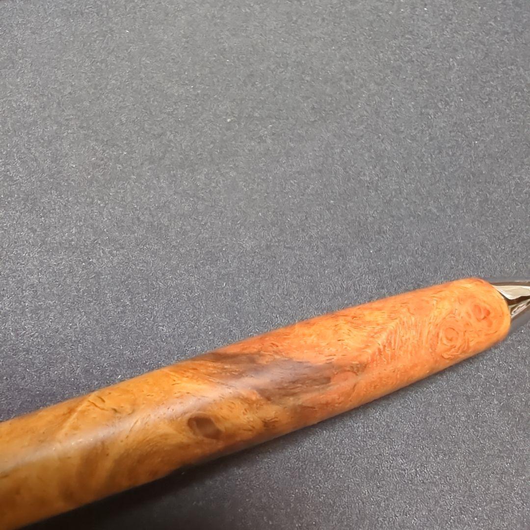 工房楔 花梨紅白(こぶ杢) シャープペン