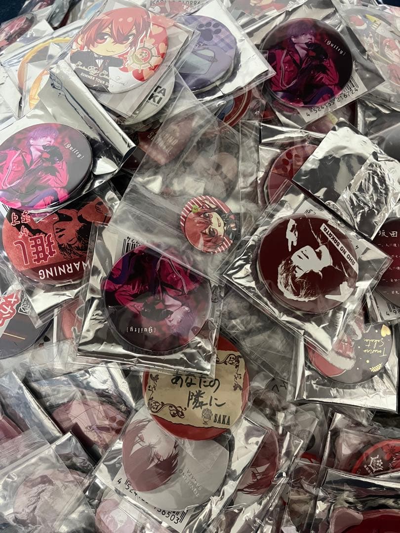 410個 歌い手 浦島坂田船 坂田 缶バッジ セット