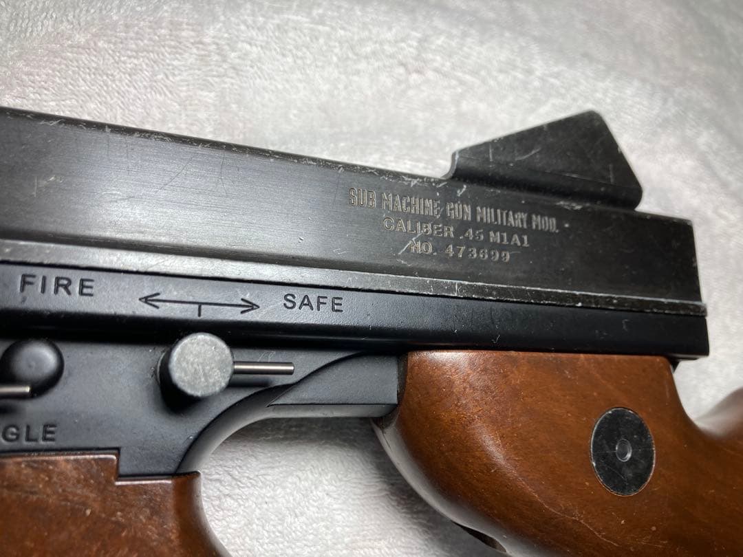 【ジャンク品扱い　外箱あり】東京マルイ　トンプソン　M1A1 電動ガン