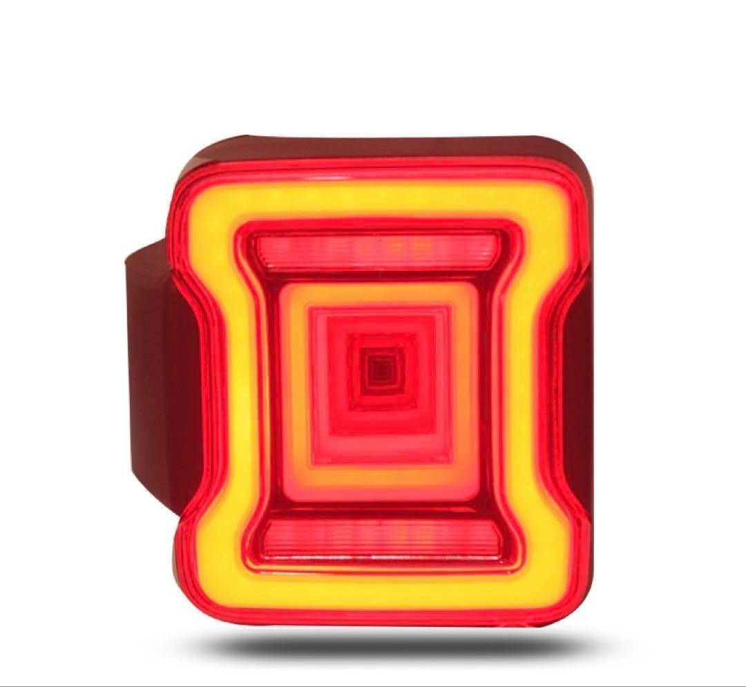 ①jeep ラングラーjk 用テールランプ　LED JLタイプ