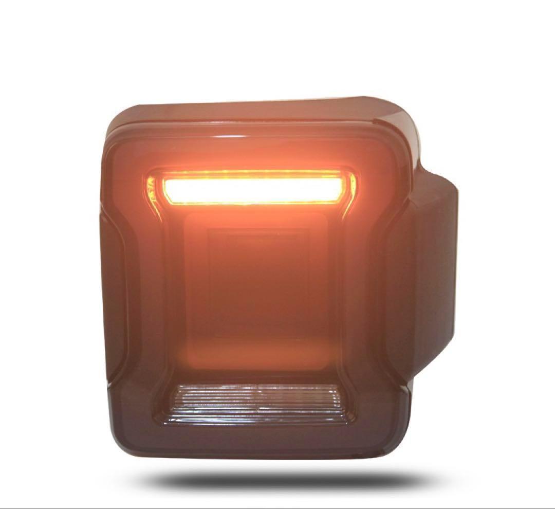 ①jeep ラングラーjk 用テールランプ　LED JLタイプ