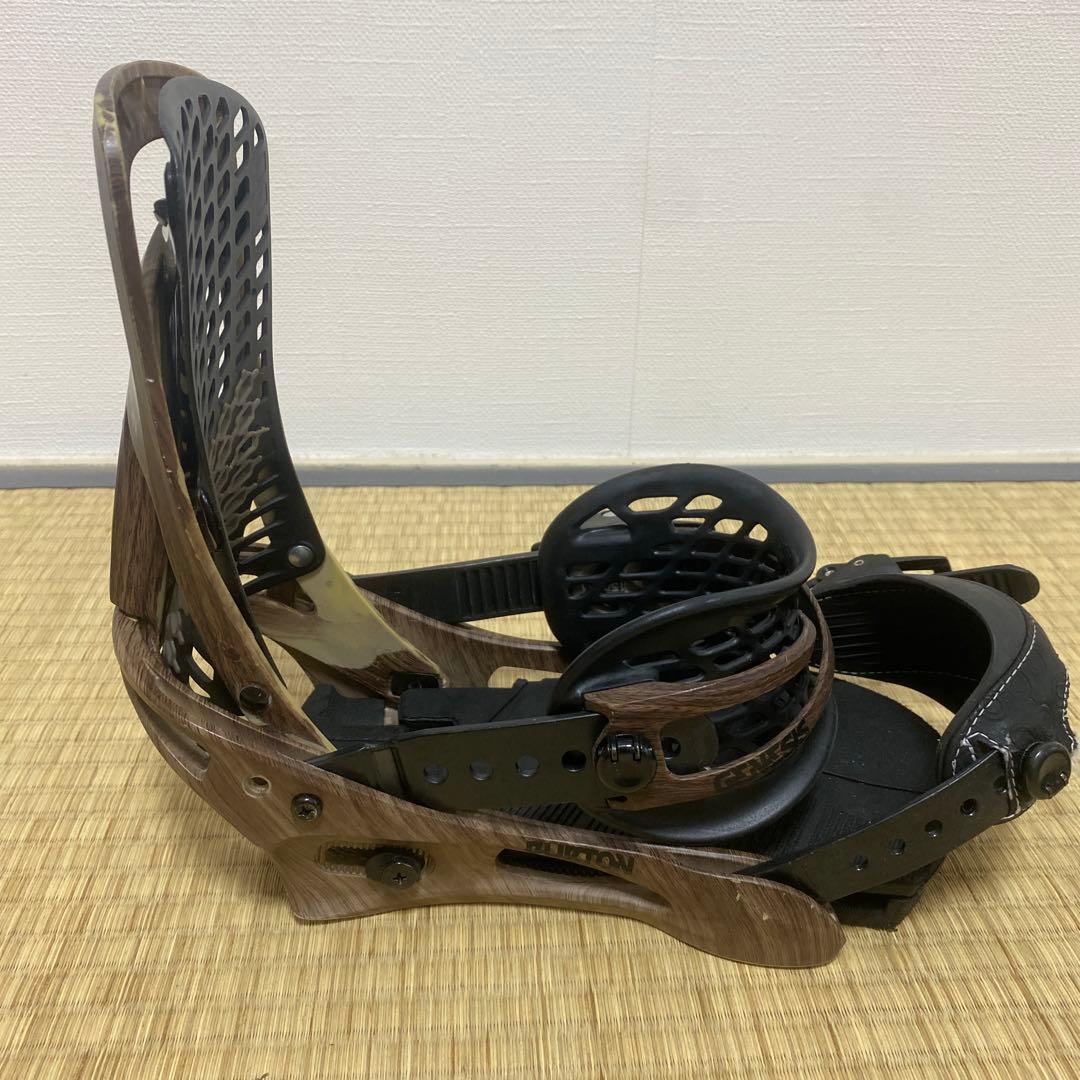 BURTON genesis ビンディング 木目 Sサイズ 25.5～26cm