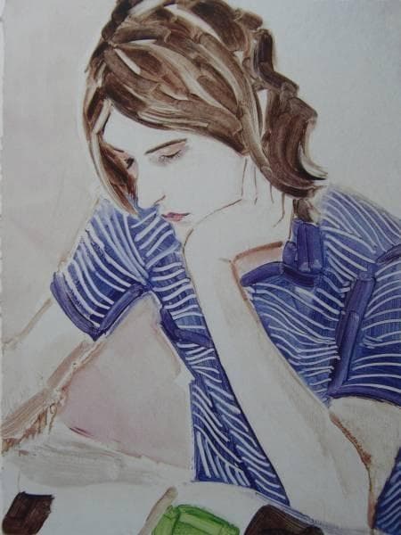 Elizabeth Peyton、Ben、希少画集画、新品額装付