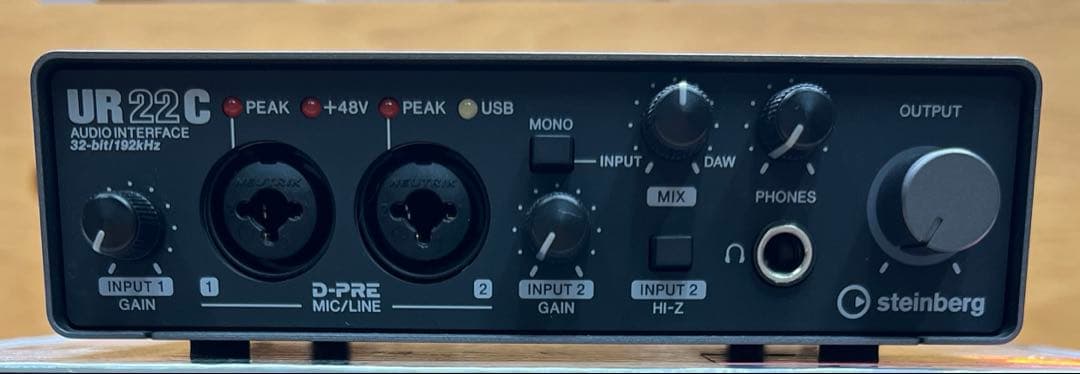 【明日到着】steinberg / UR22C USBオーディオインターフェース
