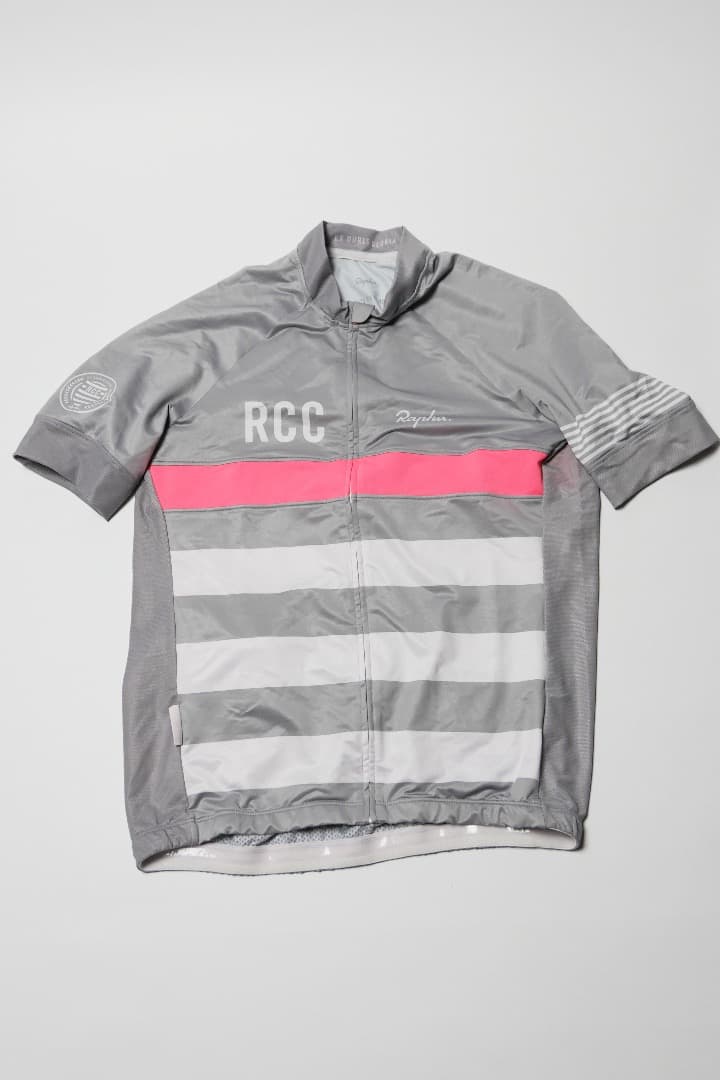 Rapha RCC サイクルジャージ X-Large グレー/ピンク