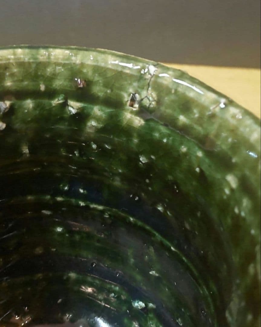 712*Z206陶芸 茶道具茶碗 湯呑み 織部 水次 酒器