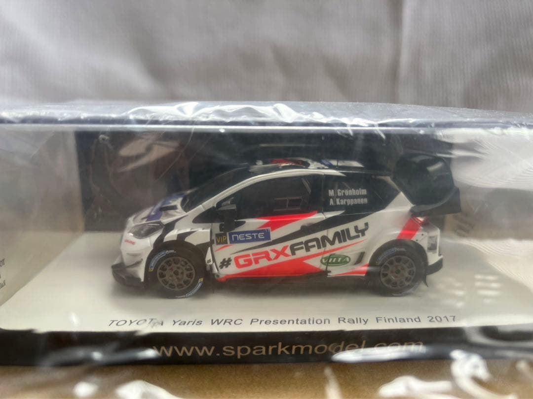 ミニカー Spark 1/43 Toyota Yaris WRC VIP Gronholm