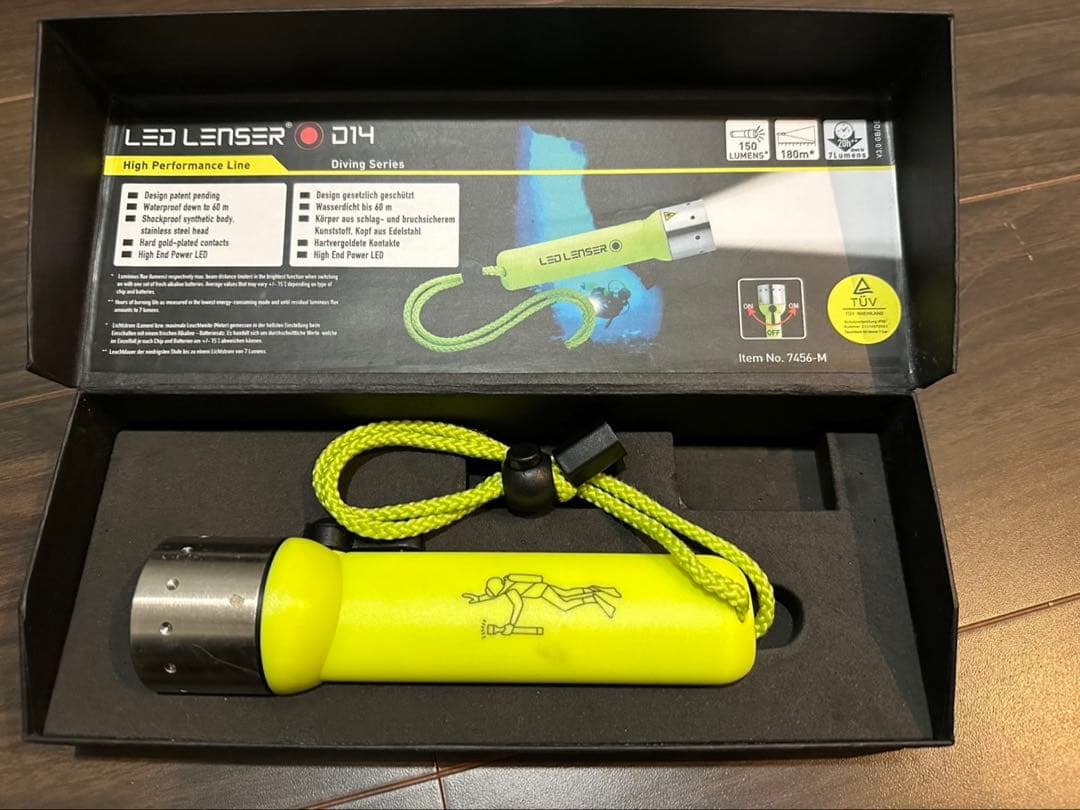 LED LENSER D14＋INON/イノン　水中ライト　２個セット