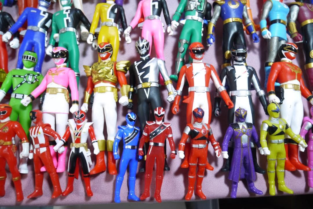 スーパー戦隊シリーズ　ソフビヒーロー　ビッグソフビ　115体