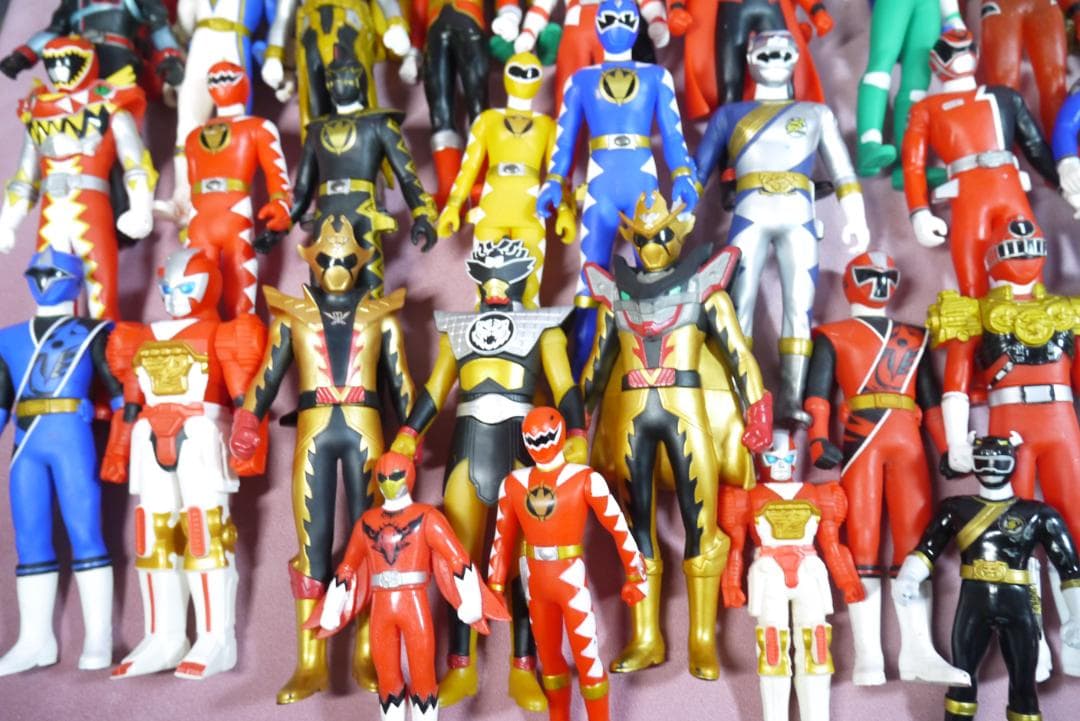 スーパー戦隊シリーズ　ソフビヒーロー　ビッグソフビ　115体