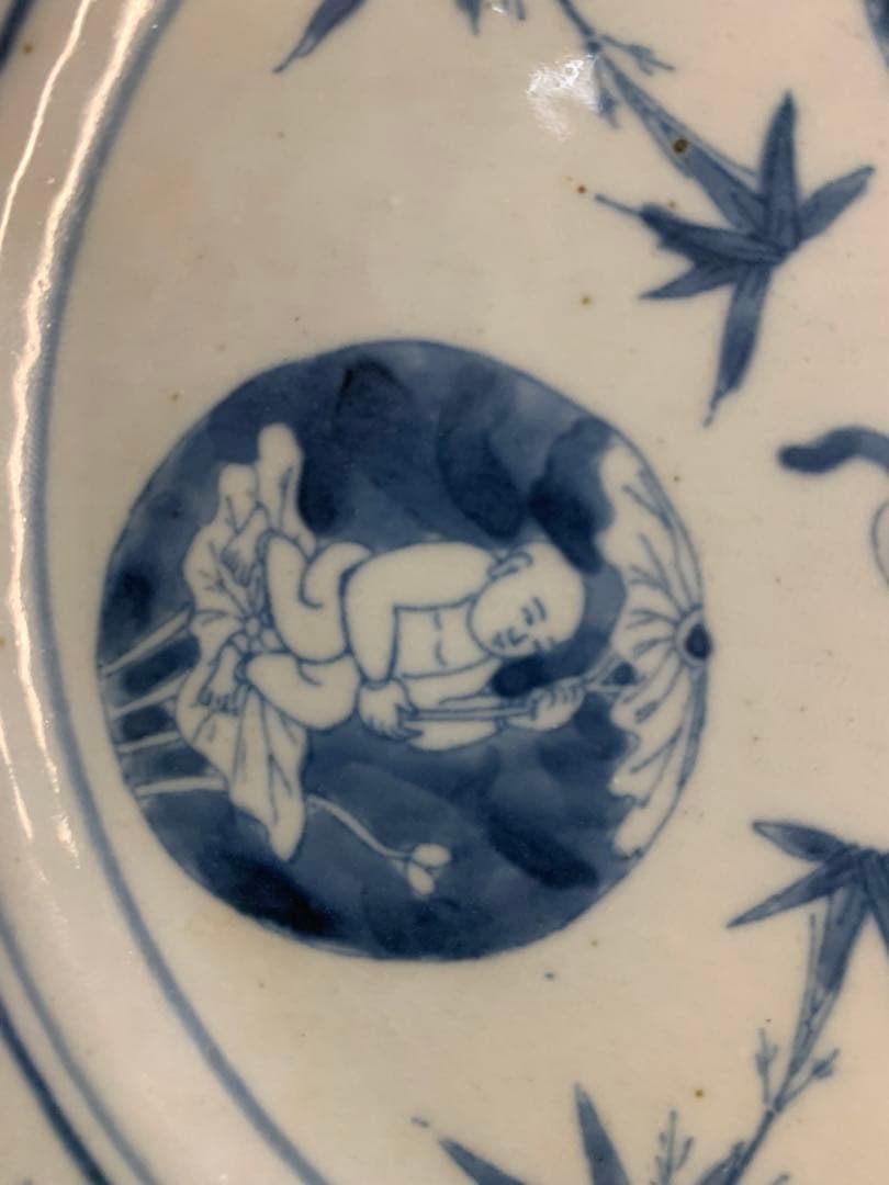 中国清時代染付お皿