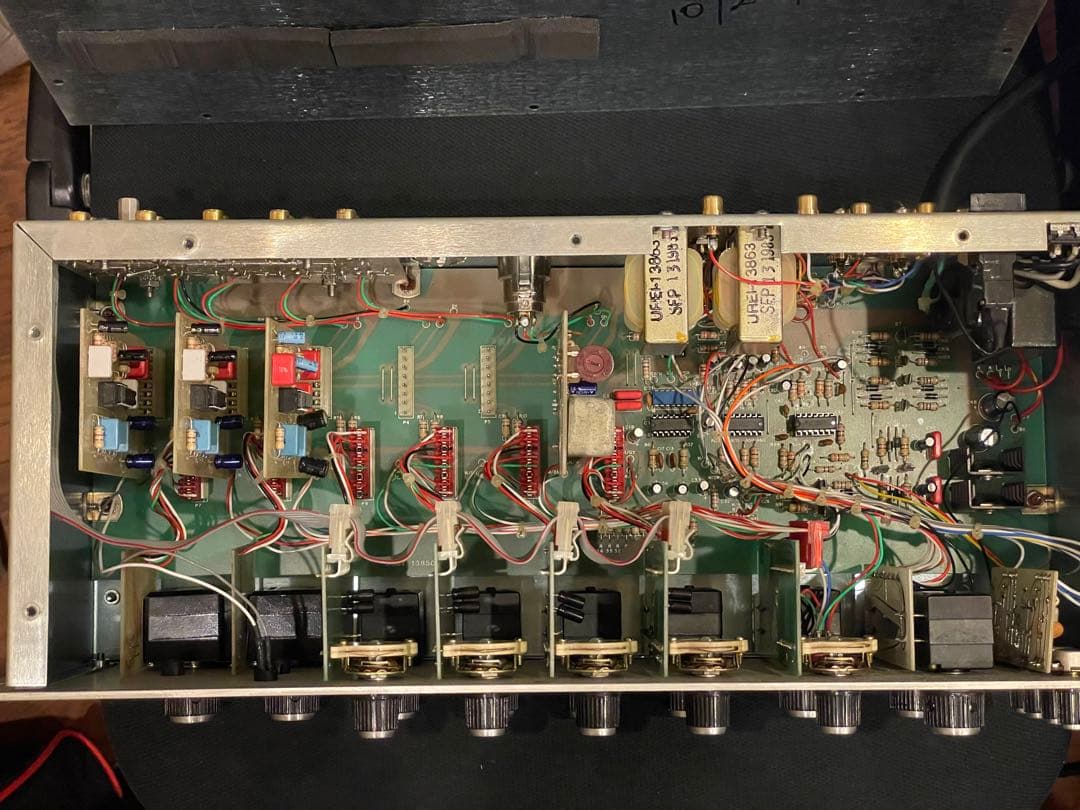 DJ機材 Urei 1620 / 3 Phono cards / Silver panel