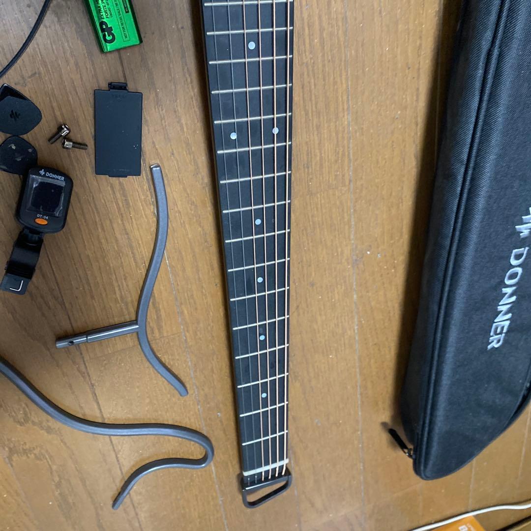 （美品）Donner トラベルギター　説明書なし