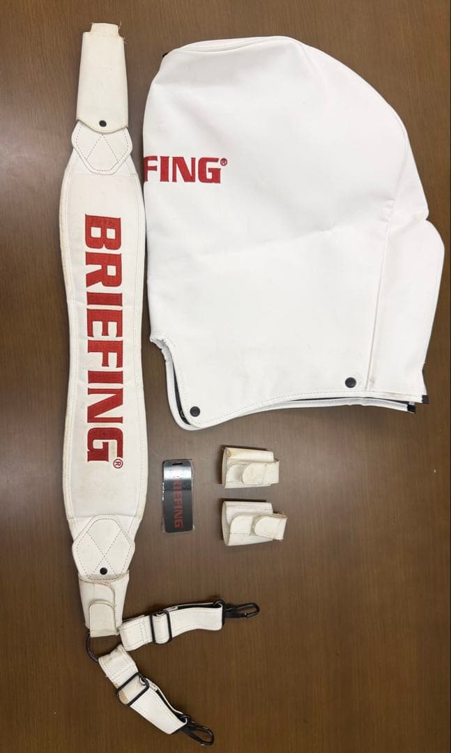 BRIEFING ゴルフバッグ・キャディバッグ ホワイト