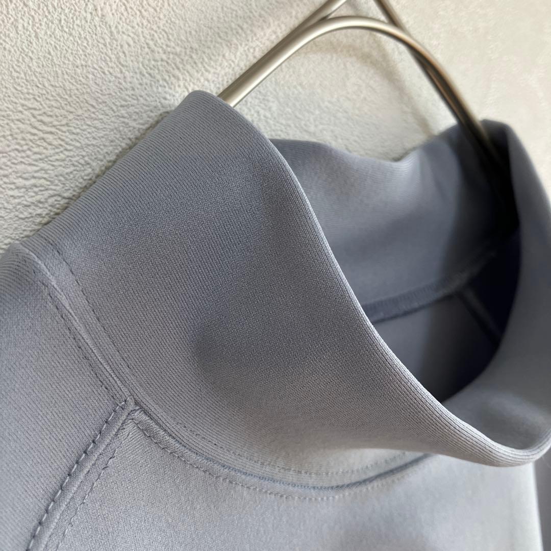 【極美品】TFW49 モックネック 長袖シャツ XL サイドメッシュ 日本製