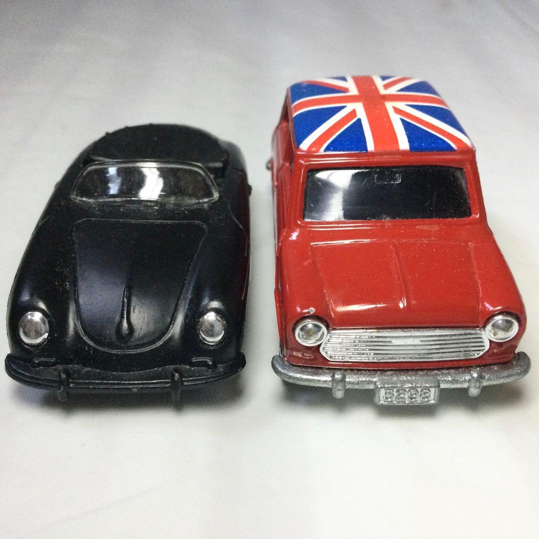 トミカ　BLMC ミニクーパーS、ポルシェ 356スピードスター