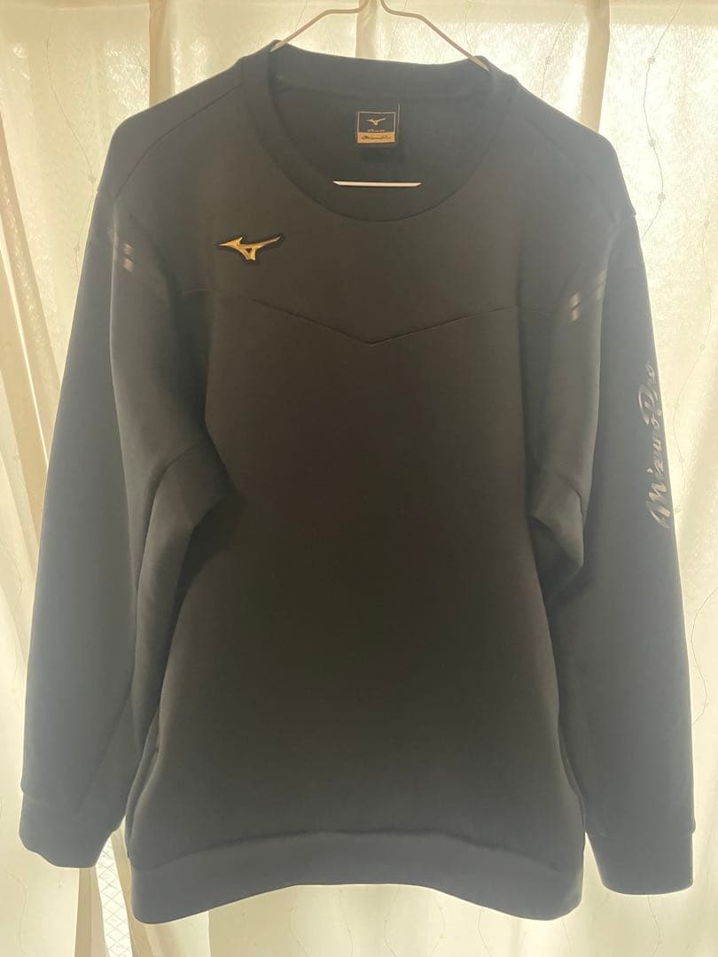 Mizuno ブラック スウェットセット