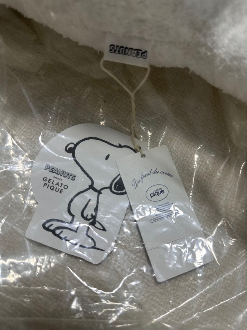 ジェラートピケ スヌーピー ぬいぐるみ