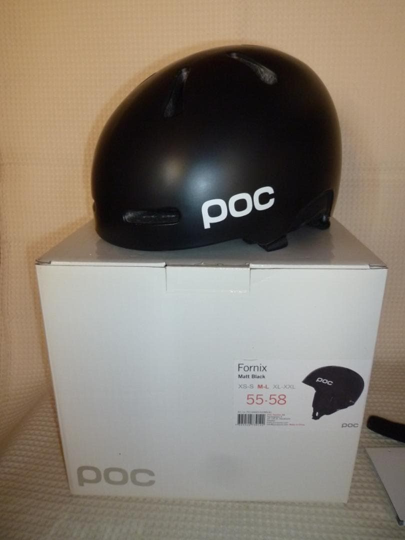 POC FORNIX マットブラック スキー・スノボ ヘルメット M-L