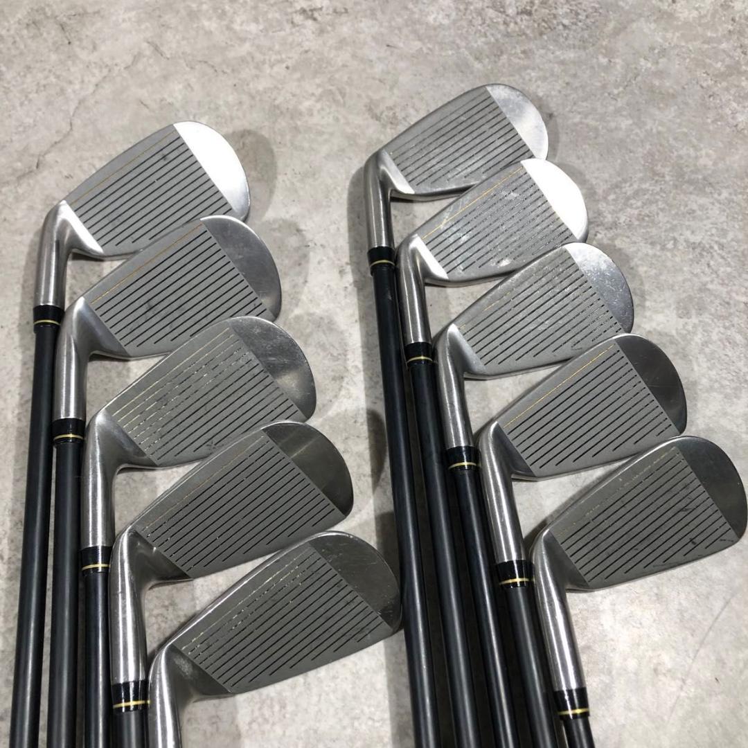 希少 美品 JAGUAR JGR-SSS ゴルフ アイアン 10本 セット