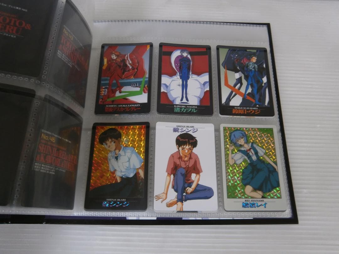 ヴァンゲリオン カードダス 108種フルコンプ+1枚＋ファイル 109枚セット