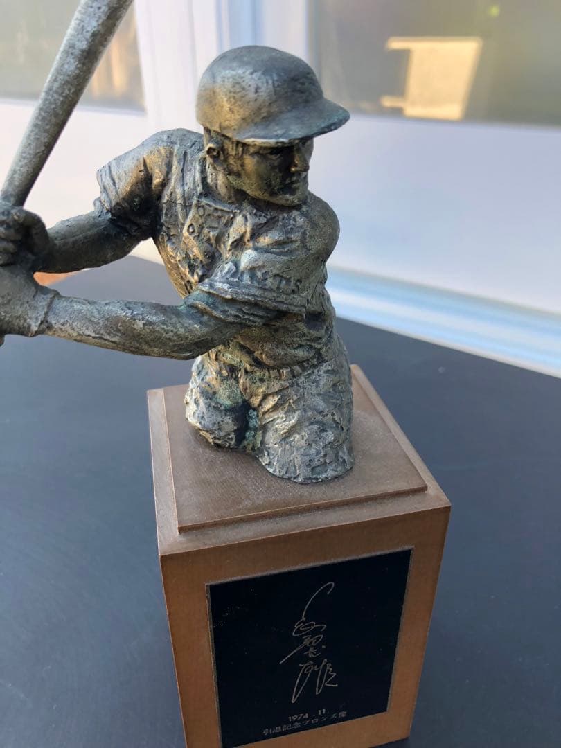 長嶋茂雄 1974.11 引退記念 ブロンズ像 ジャイアンツ GIANTS