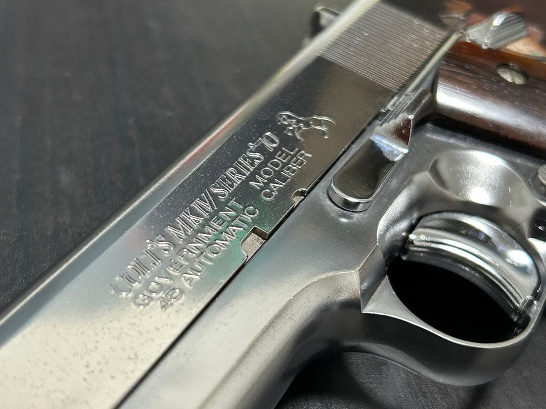 動作確認済み マルゼン コルトガバメント MKIV シリーズ70 シルバー