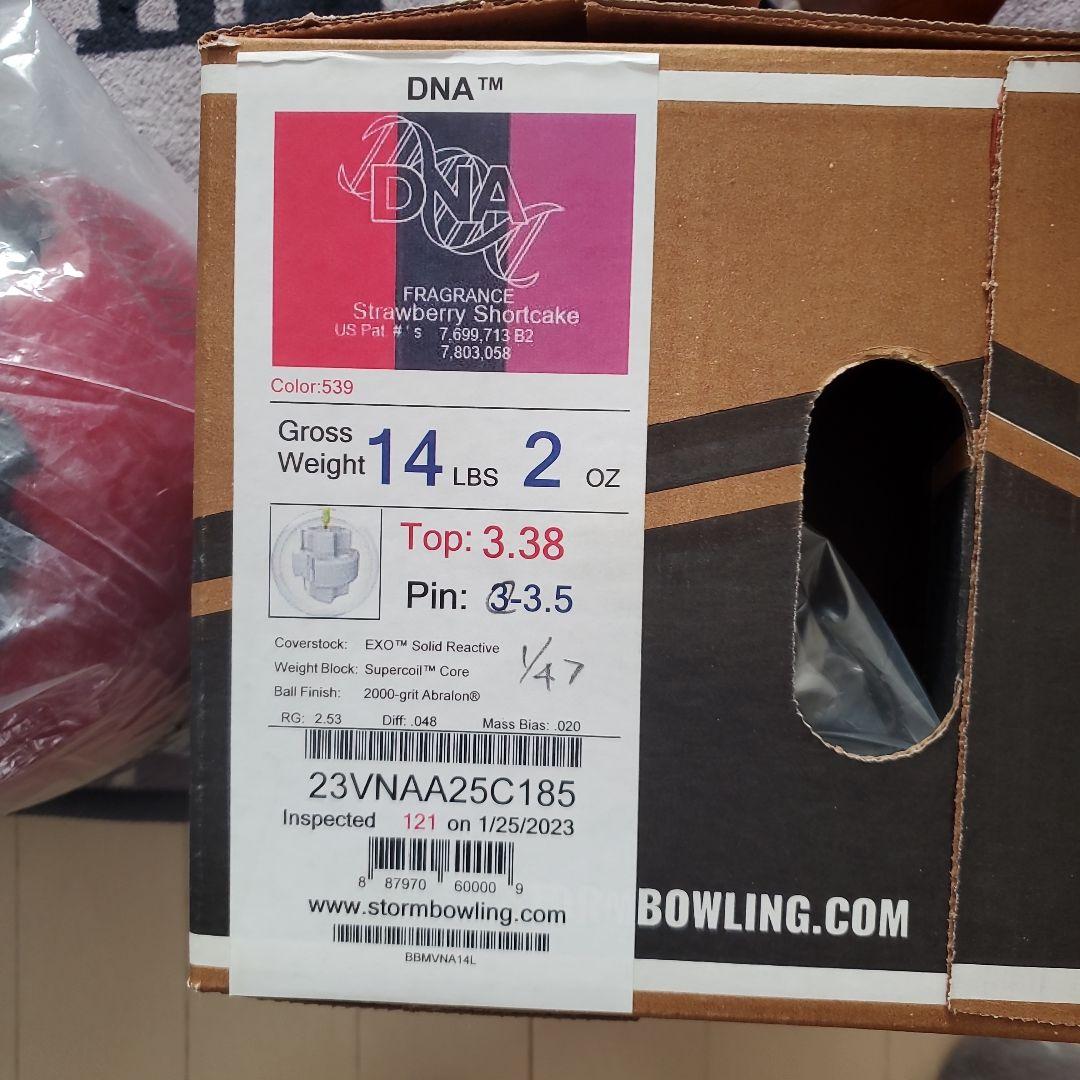 ストーム、DNA14ポンド