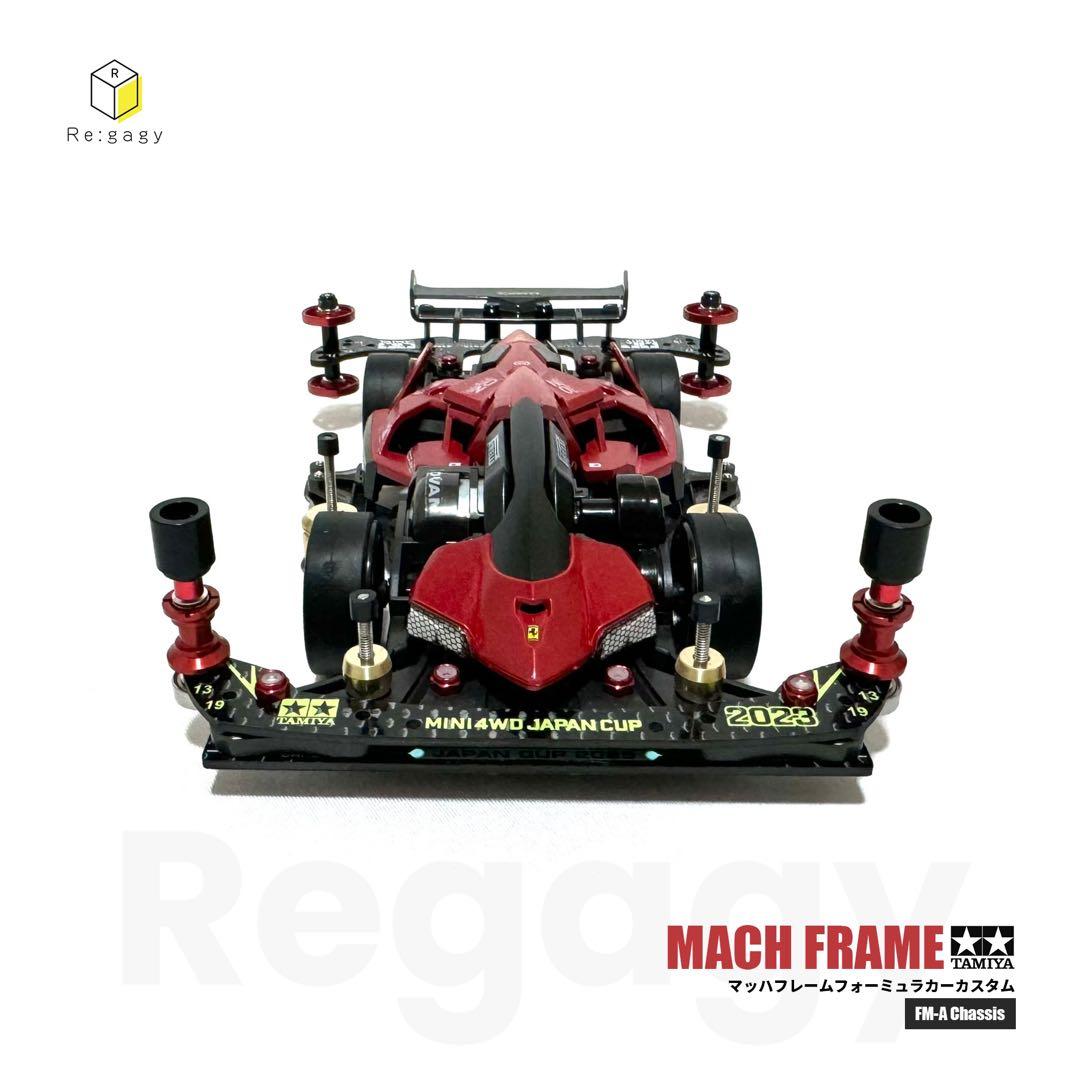 ミニ四駆 マッハフレーム FMAフォーミュラカーカスタム 完成品 未走行