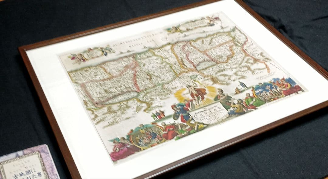 額装品 17世紀　ストペンダール「CANAAN」　イスラエル　聖地　稀少