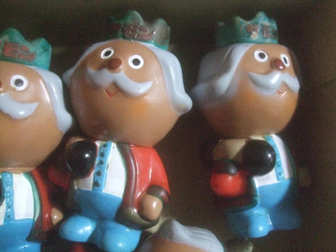 昭和レトロ★サモン王子のソフビ★５個セット