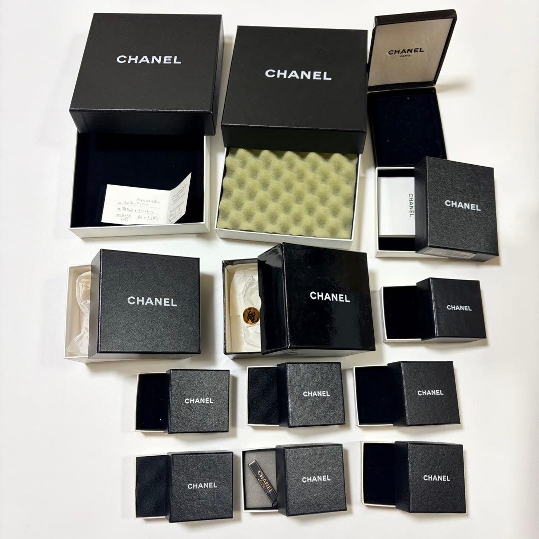 シャネル　アクセサリーケース　空箱　13個セット