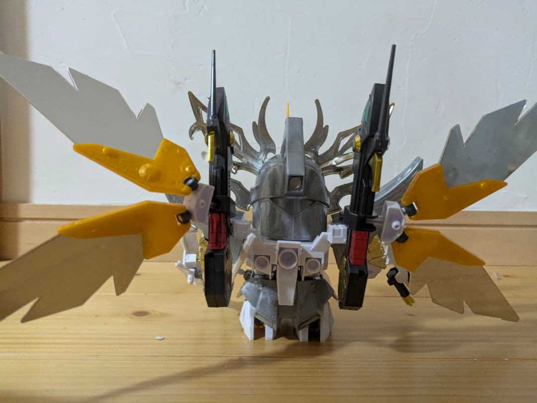 sdガンダム 武神輝羅鋼 武威凰大将軍 砕牙頑駄無 2体セット 組立済 ジャンク