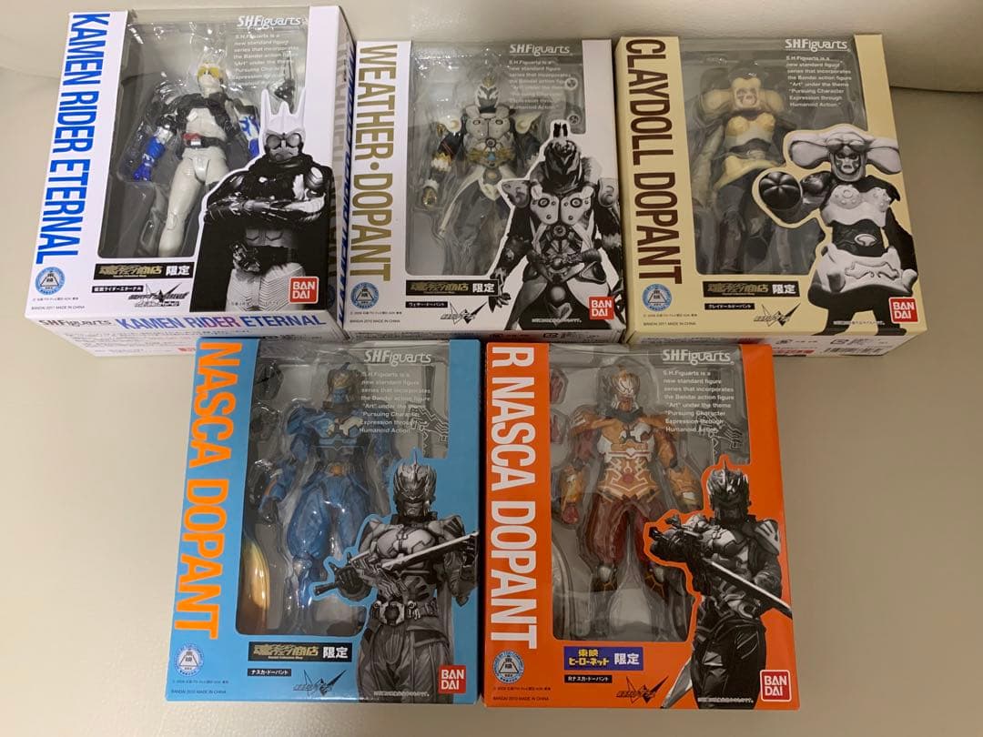 ＳＨフィギュアーツ　仮面ライダーW 32点セット