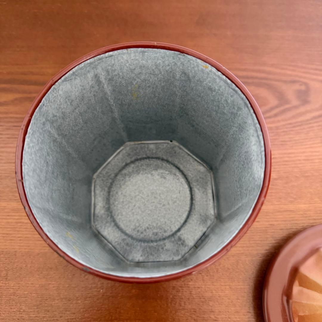 フランスアンティーク　ホーローのキャスター6個セット